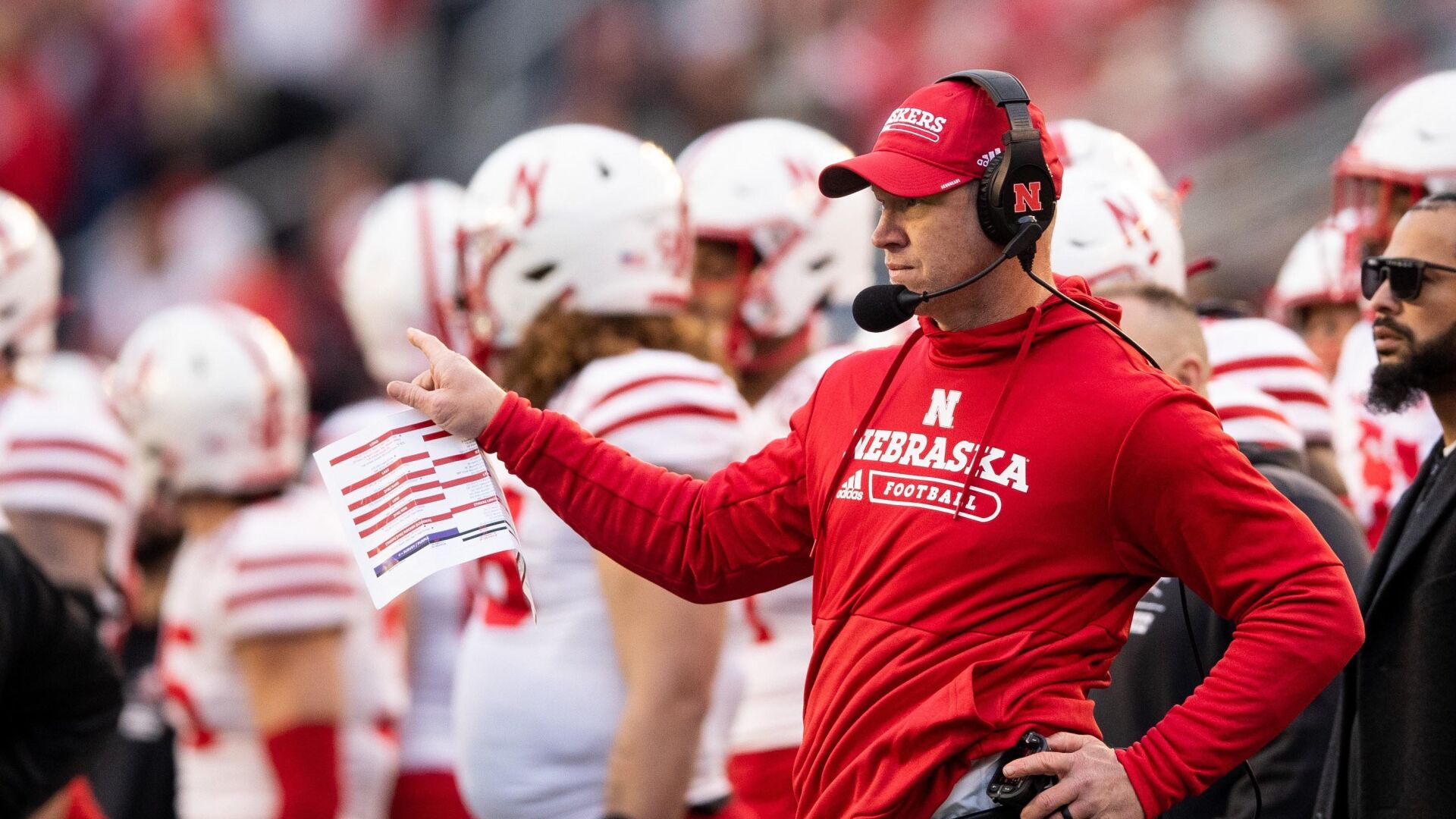 Scott Frost talks Nebraska's quarterback search, Heinrich Haarberg and more
